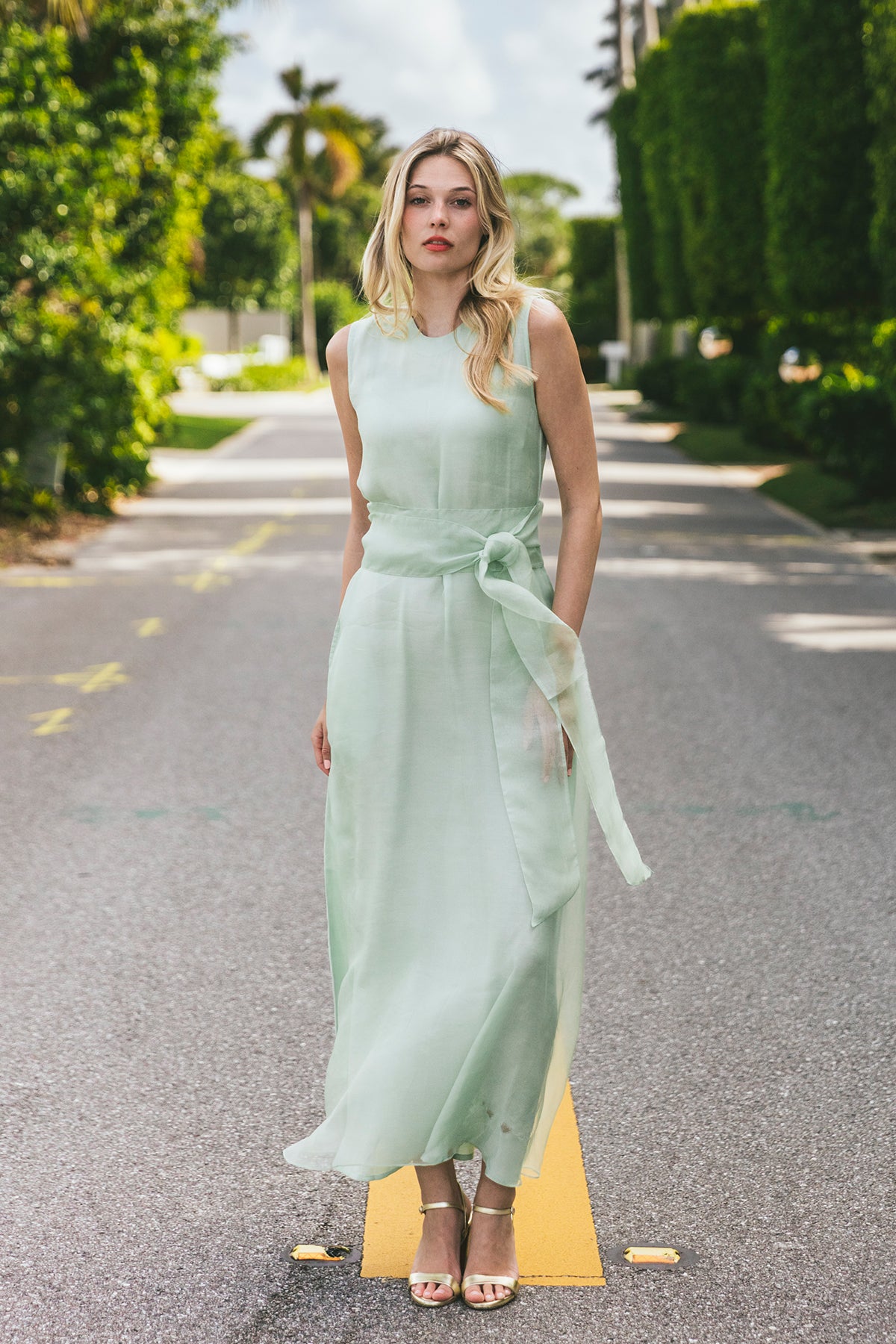 Tibi Dress | Mint Organza