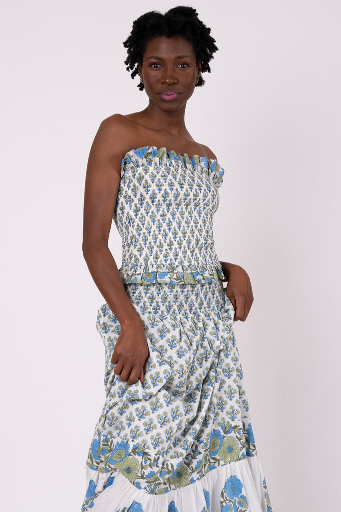 knee length dresses for ladies The Lily Dress in Carmel Valley Rose