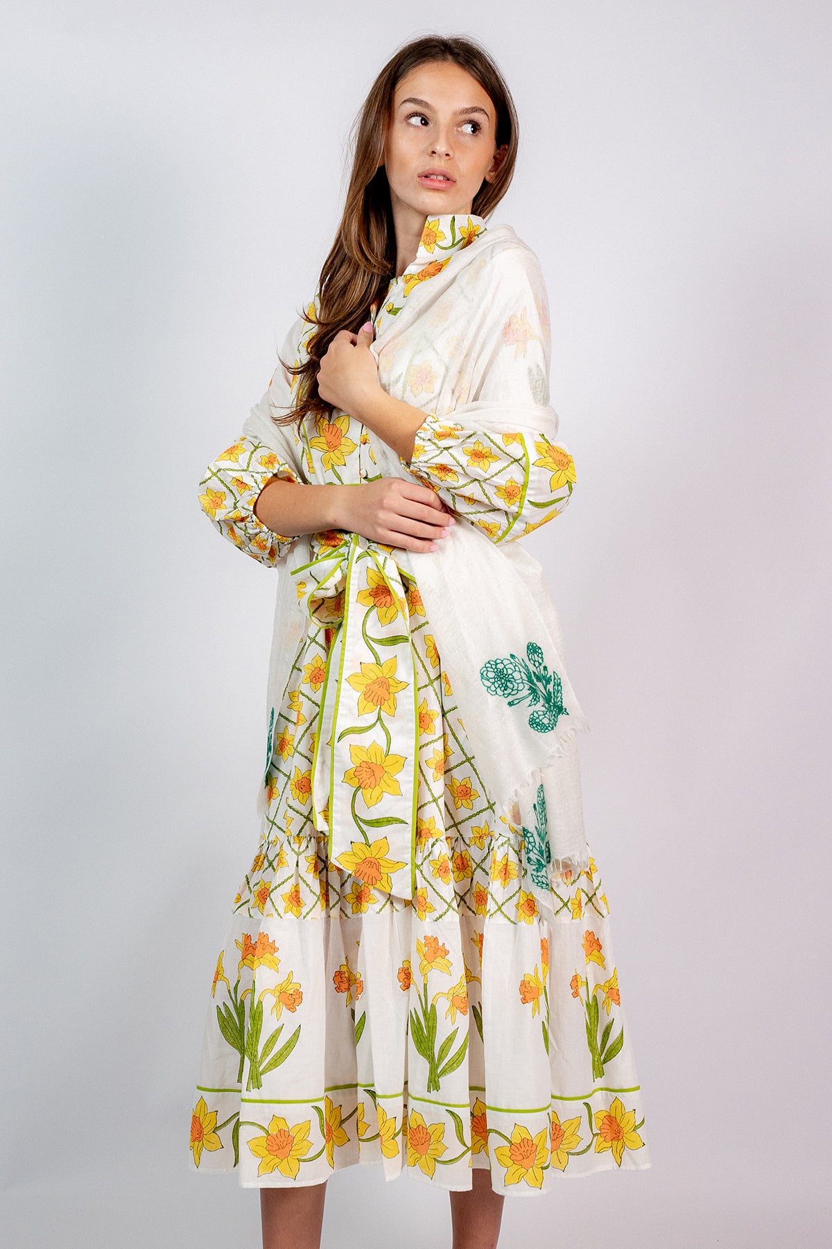 Sue Sartor Flounce™️ | Lirio vintage verde kelly
