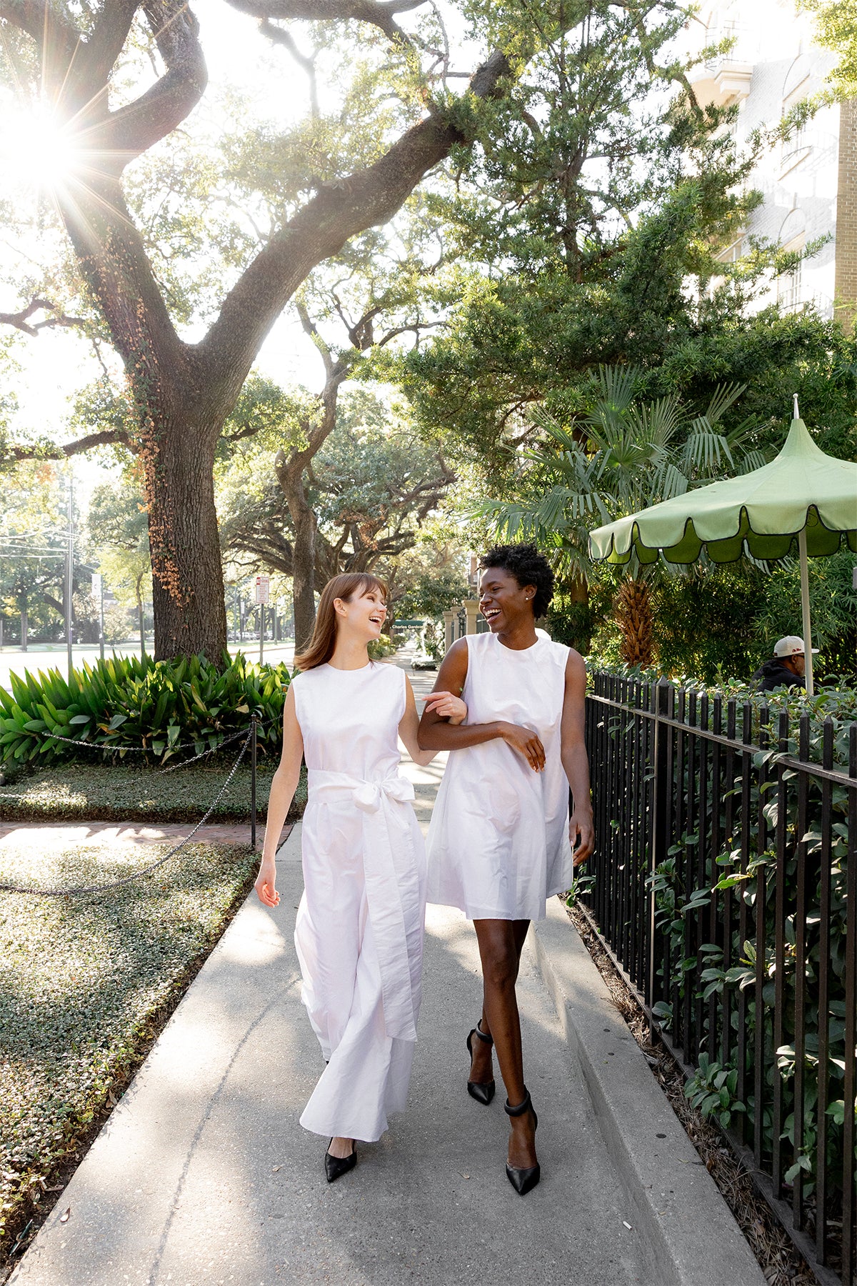 Tibi Mini Dress | White Silk Taffeta