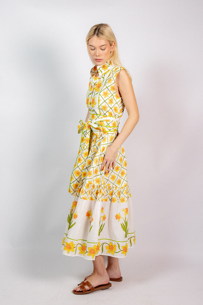 Sue Sartor Volant sans manches™️ | Bambou Bleu Ciel