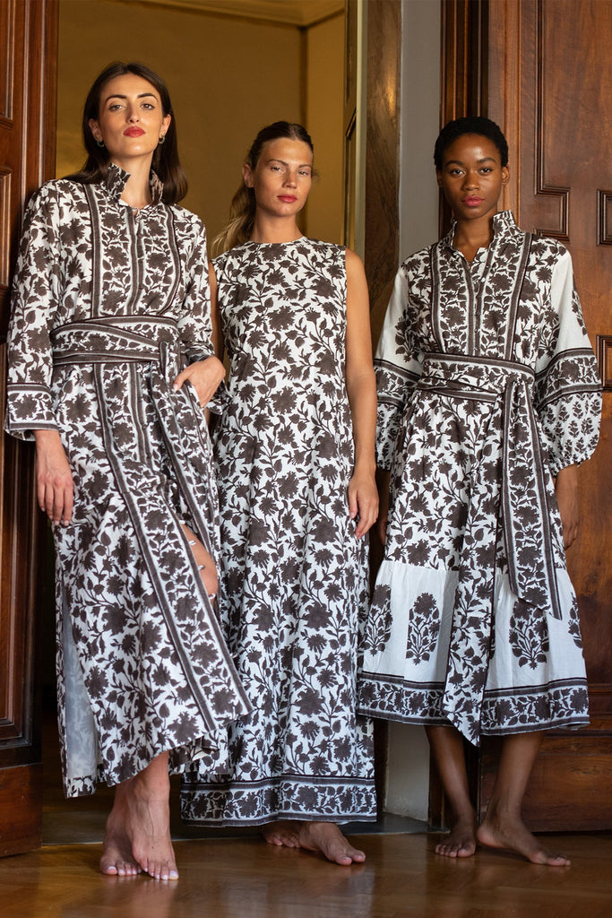 Marrakech Kaftan | Espresso Vintage Lily