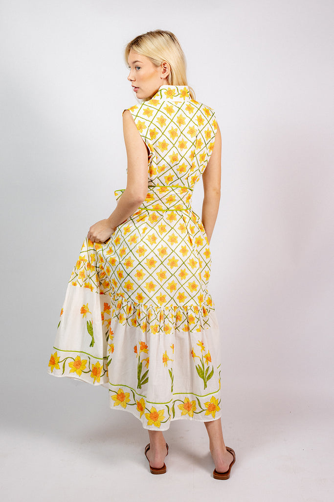 Sue Sartor Volant sans manches™️ | Bambou Bleu Ciel