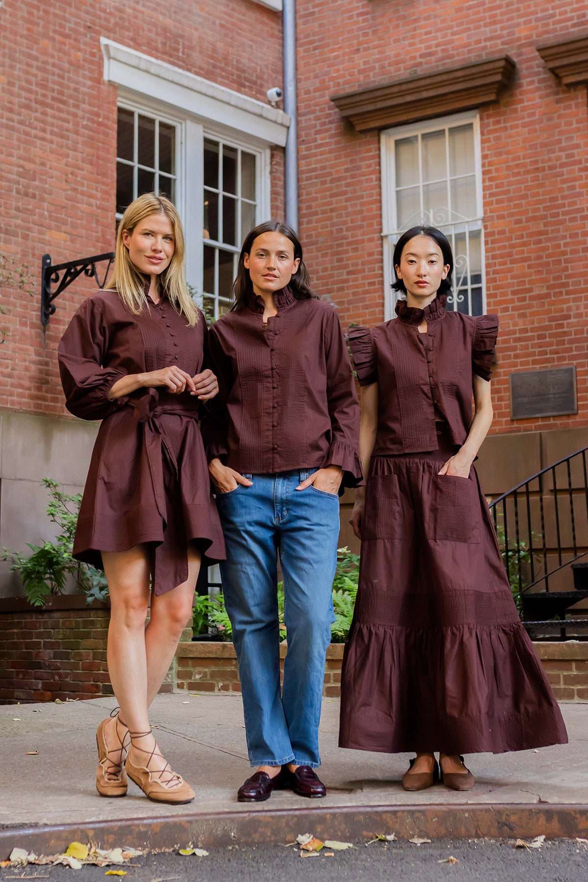 Montalcino Tunic | Chocolate Brown Cotton