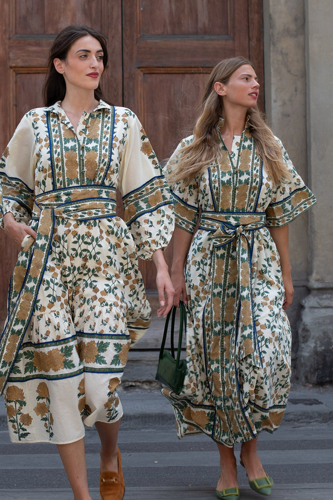 Palladio Kaftan | Honey/Olive Mum