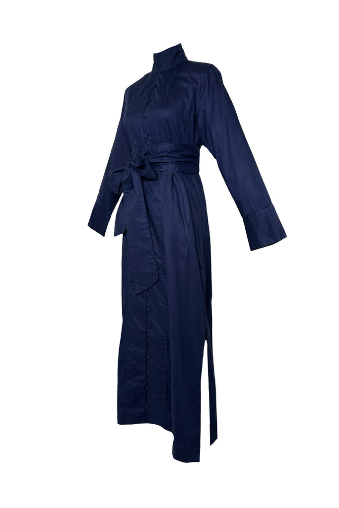 Marrakech Kaftan | Navy Cotton
