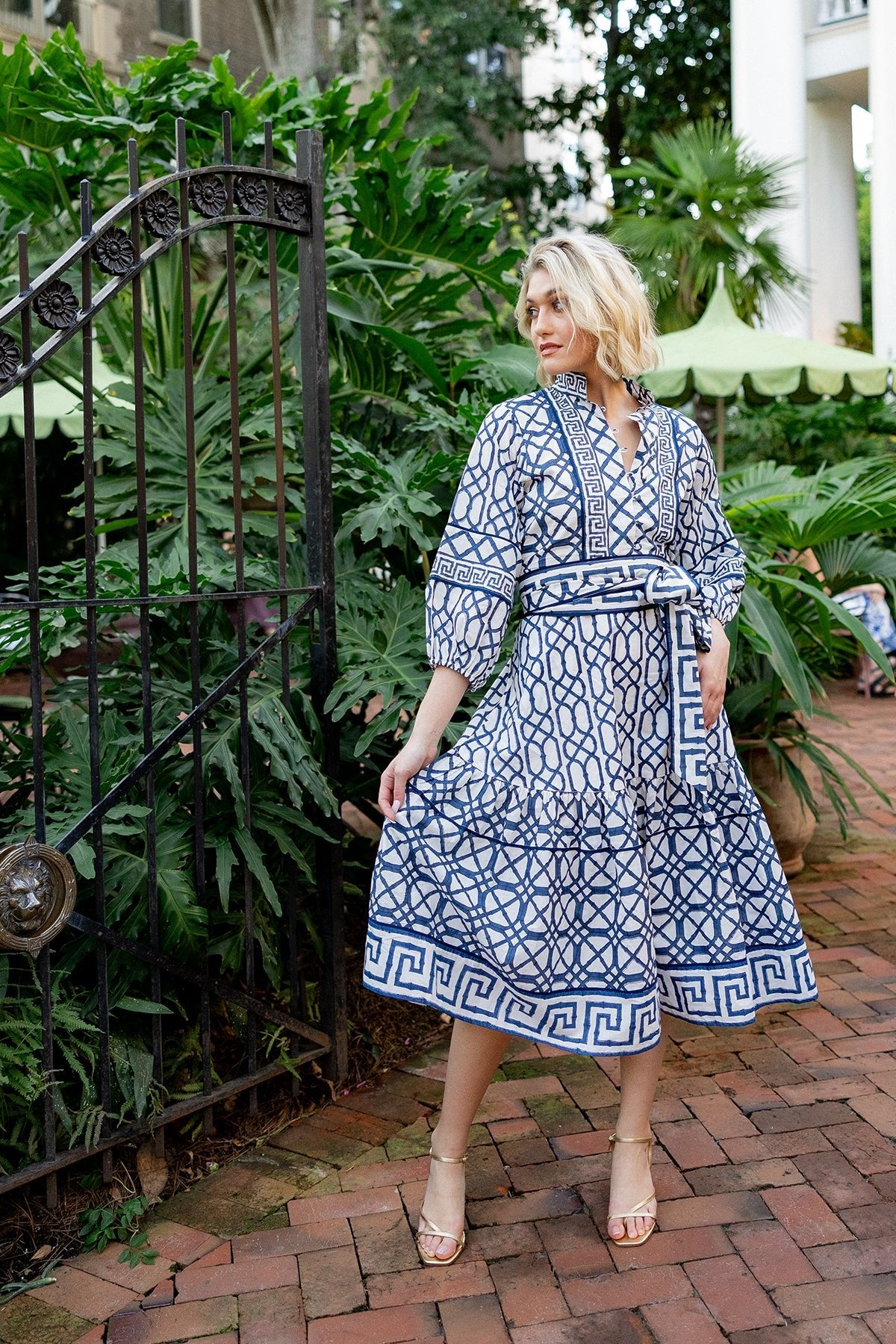 SUE SARTOR Flounce | Navy Bamboo