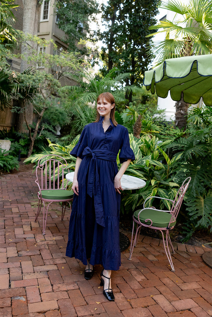 Hamilton Kaftan | Navy XS Hamilton Kaftan | Navy XS