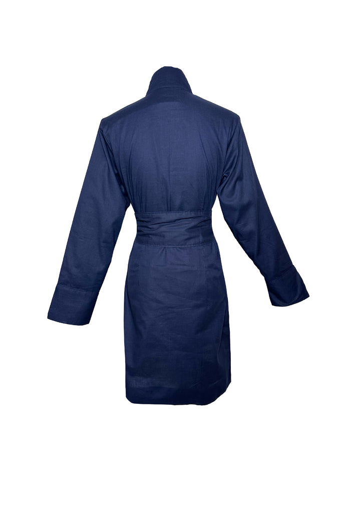 Marrakech Kaftan Short | Navy Cotton