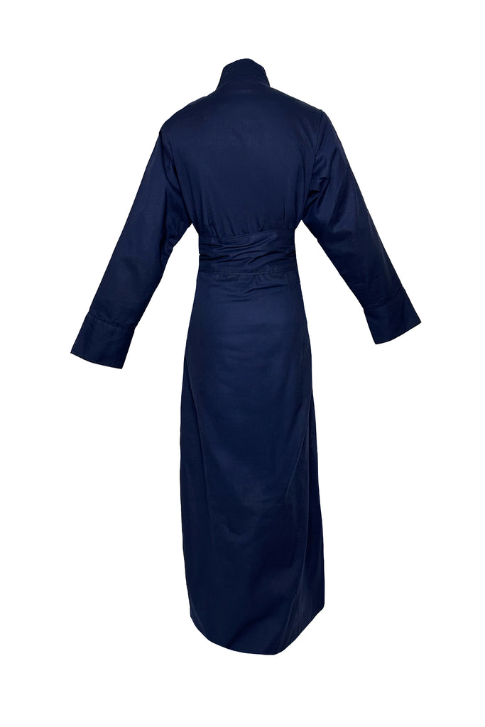 Marrakech Kaftan | Navy Cotton