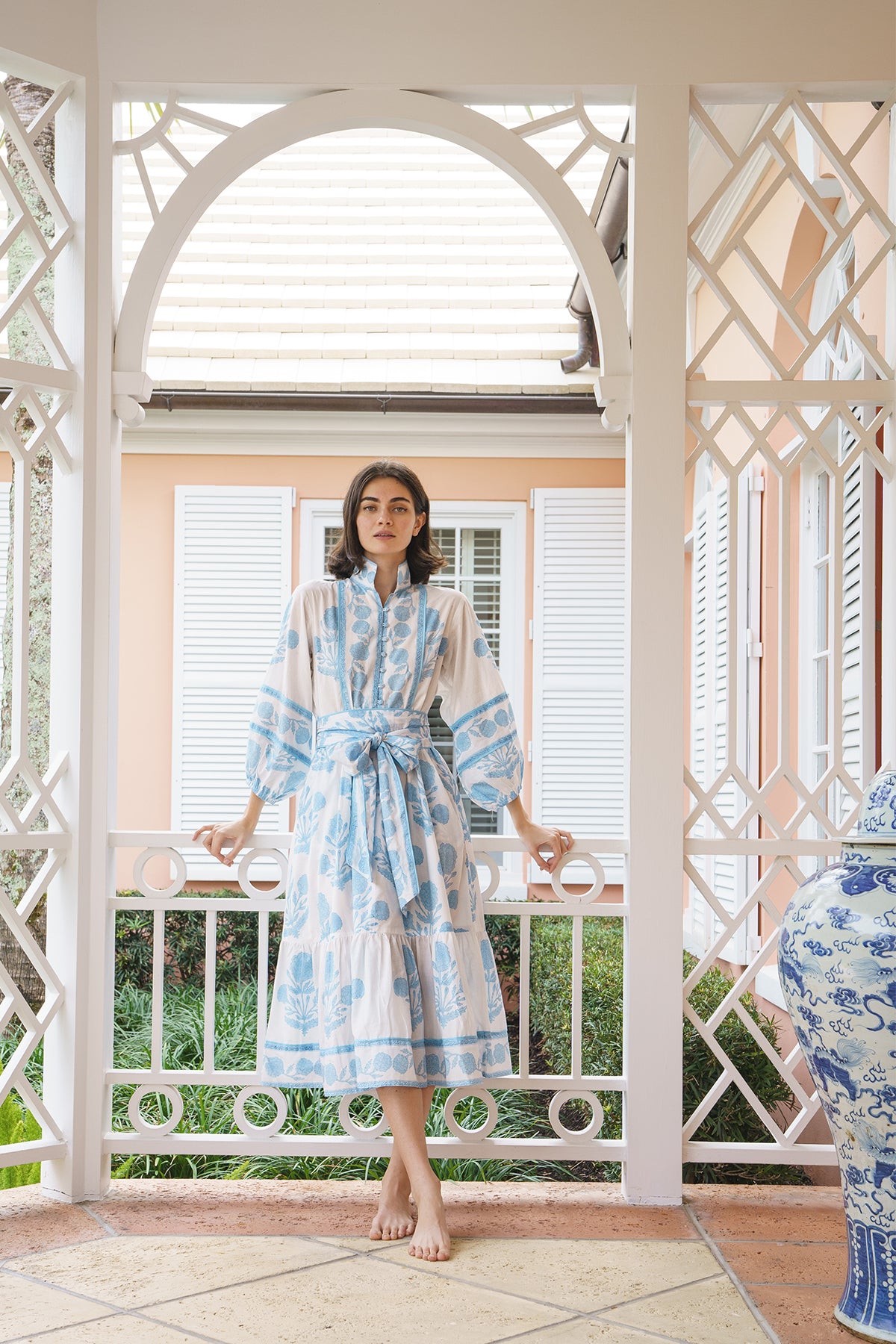 SUE SARTOR Flounce | Baby Blue SUE SARTOR Marigold