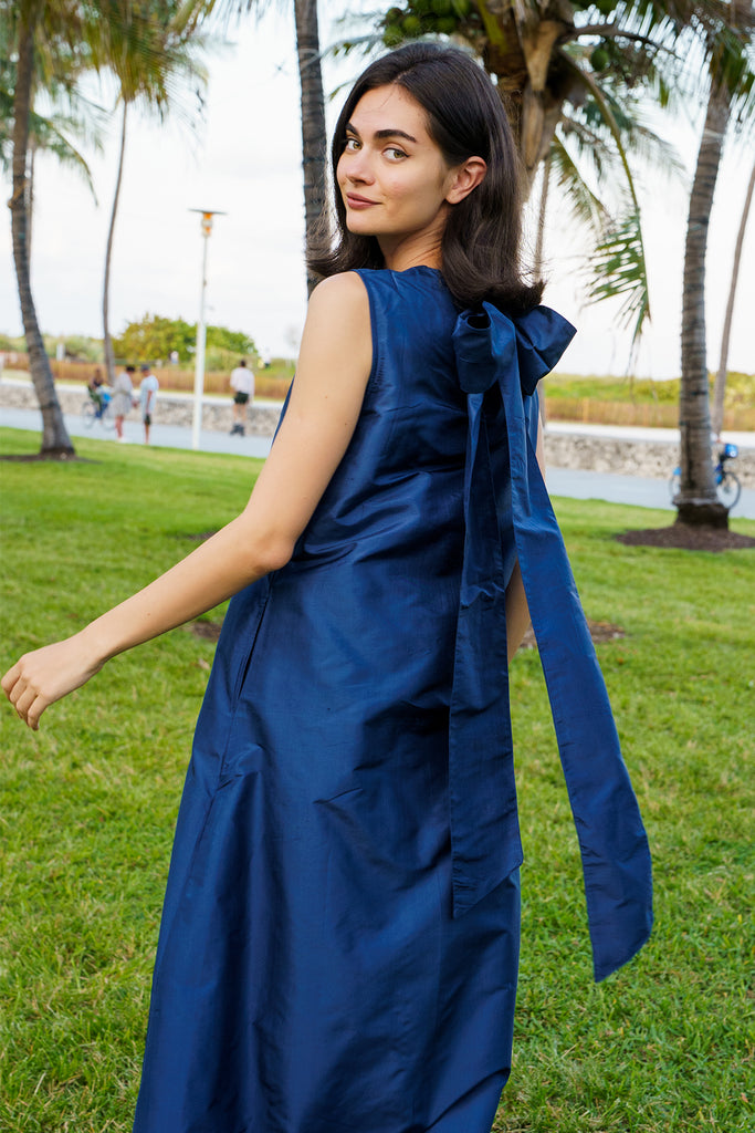 tibi silk ruffle dress Tibi Dress Silk Taffeta Dress by SUE SARTOR
