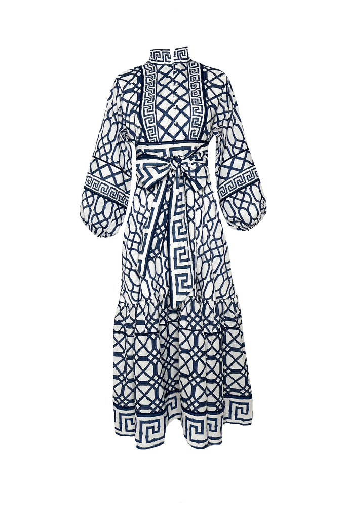 SUE SARTOR Flounce | Navy Bamboo