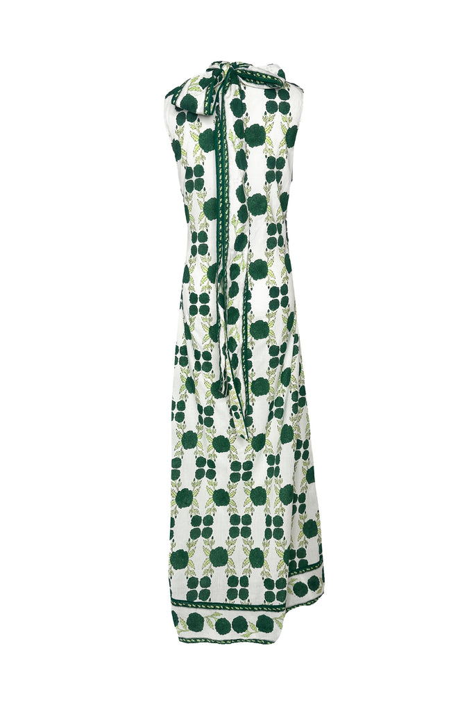 Tibi Dress | Emerald Green SUE SARTOR Marigold