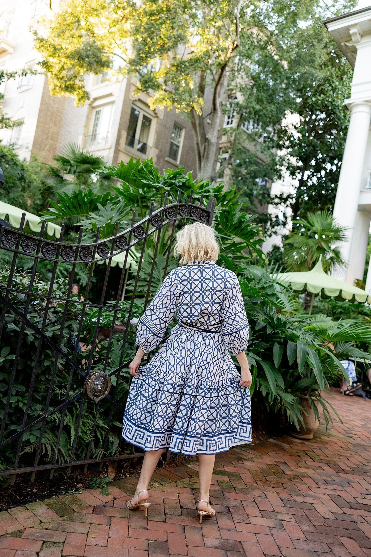 SUE SARTOR Flounce | Navy Bamboo