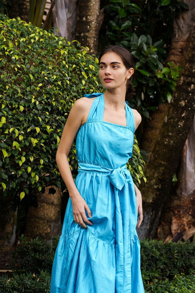 silk peacock dress 1950's Peacock Blue Silk Formal Gown / Dress / Prom Dress / off the Shoulder / Strapless / Size Small