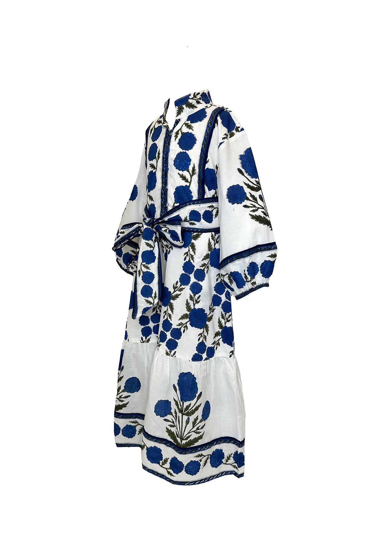 Little Girl’s SUE SARTOR Flounce | French Blue SUE SARTOR Marigold