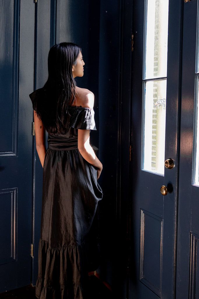 marais maxi dress Sue Sartor