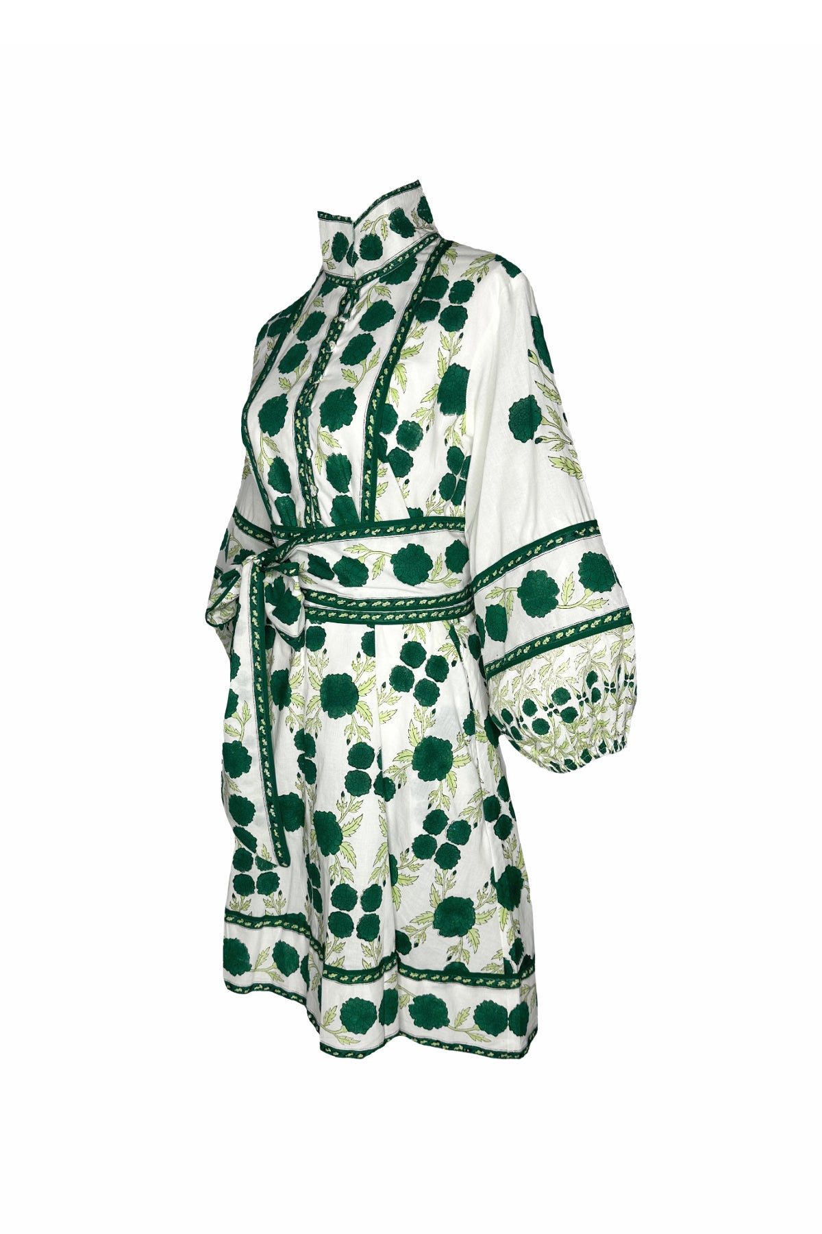 SUE SARTOR Flounce Shorty | Emerald Green SUE SARTOR Marigold