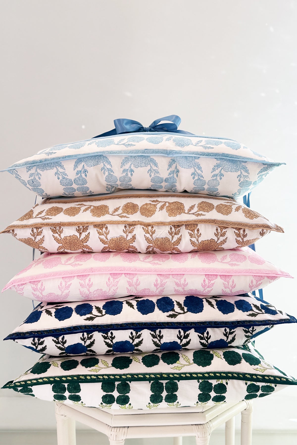 Tie Back Euro Sham | SUE SARTOR Marigold