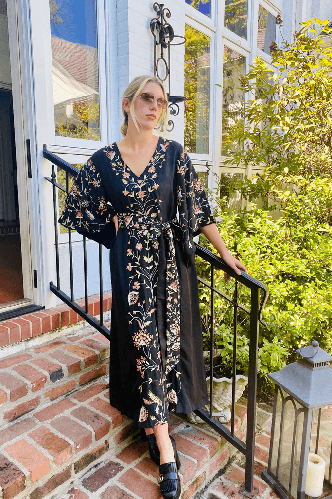 SS Kaftan | Black/Rose Gold/Antique Gold & Silver SS Kaftan | Black/Rose Gold/Antique Gold & Silver
