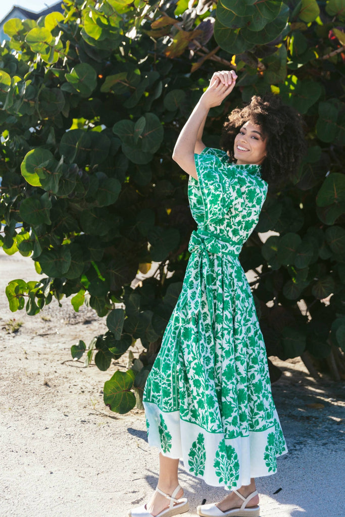 Palladio Kaftan | Kelly Green Vintage Lily Xs Palladio Kaftan | Kelly Green Vintage Lily Xs